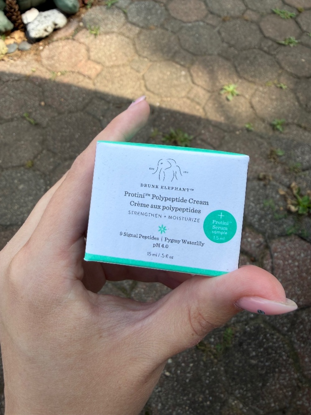 Drunk Elephant Polypeptide Cream Strengthen Moisturize, 15ml